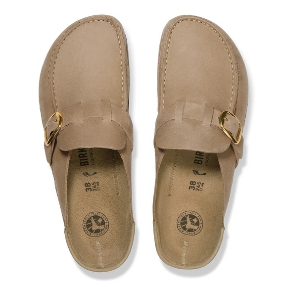 NWT Birkenstock Buckley Style Oiled Leather in Light Tobacco - Picture 2 of 16